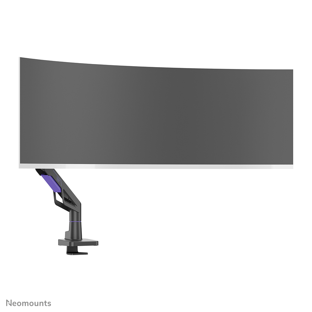 Neomounts DS70-256BL1 Gaming monitor arm 24-57" - gas spring - Topfix - 180°-stop